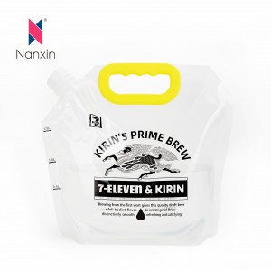 Marsupium bibit sucus packaging Spout Bag