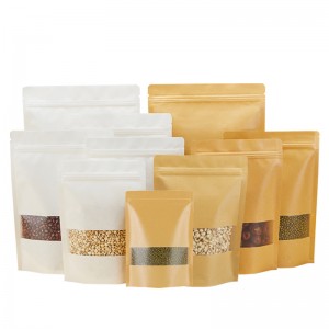 Food Kraft Paper Stand Up Pouch